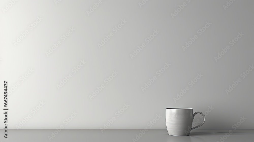 Aufkleber minimalist grey background with white gradient and shadow ideal for ads production templates wallpap