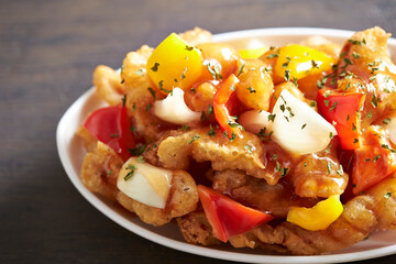 Sweet and Sour Pork ,tangsuyuk,