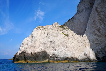 Felsformation im Mittelmeer bei Zakynthos