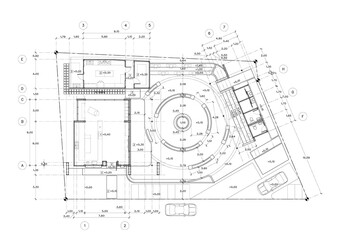 Write a blueprint architecture for building.