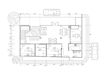 Write a blueprint architecture for building.