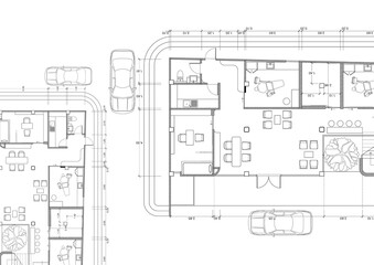 Write a blueprint architecture for building.