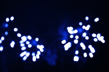 blauer abstrakter Hintergrund, authentisches Foto mit Textfreiraum
