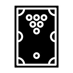 Billiard Table Icon Style