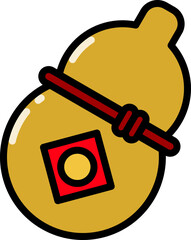 China palm wine icon