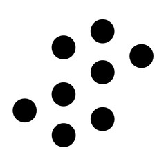 Iron Pellets Icon Style