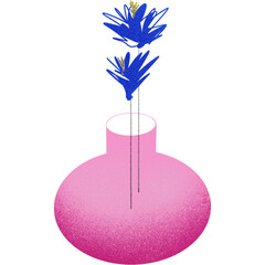 Flower Vase Illustration