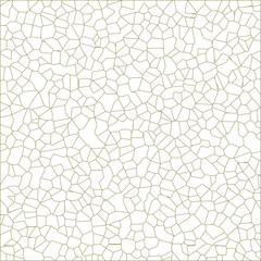Obraz premium Abstract 3d hexagon paper art with seamless geometric pattern. Flow backdrop ornament background with grid and line structure. Vector seamless line decoration