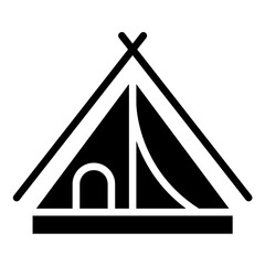 Tent Icon Style