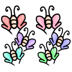 Fototapeta premium print butterfly 