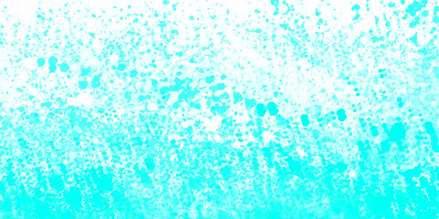 White and blue color frozen ice surface design abstract background. blue and white watercolor paint splash or blotch background with fringe grunge wash and bloom design	