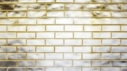 golden bricks, wall texture background, vintage luxury copy space