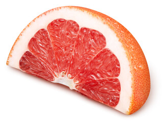 Grapefruit isolate on white