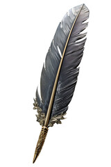 quill pen, PNG file, Transparent Background
