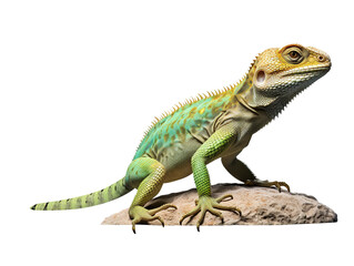 lizard isolated on a transparent background PNG, Generative Ai