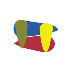 water blue letter vector