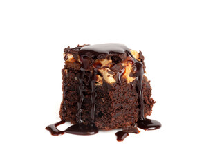 Nut Brownie, Homemade German Chocolate Cake, Chocolate Peanuts Cake, Brownie Square Piece