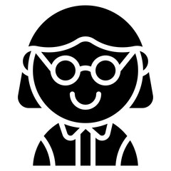 Vector Icon Scholar, Person, Student, Man, Avatar, Reading