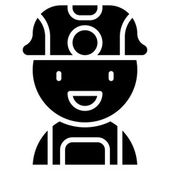 Vector Icon Army, Military, Male, Man, Professions And Jobs, Helmet