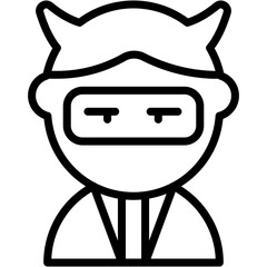 Vector Icon Monster, Terror, Horror, Scary, Avatar, User