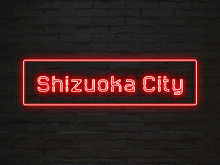 Shizuoka City のネオン文字