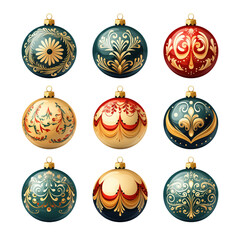 New Year's toy on a white background. Christmas tree toy on a white background. Christmas tree. Christmas tree decorations. png