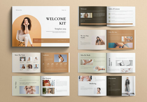 Welcome Kit Template Landscape