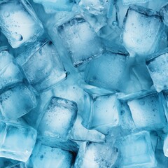 Ice cube image wallpaper. seamless picture