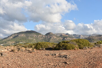 Crete summer 2023 Coast at sunrise
