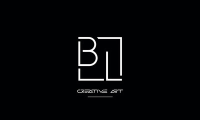 BL, LB, B, L abstract letters logo monogram © Nadia