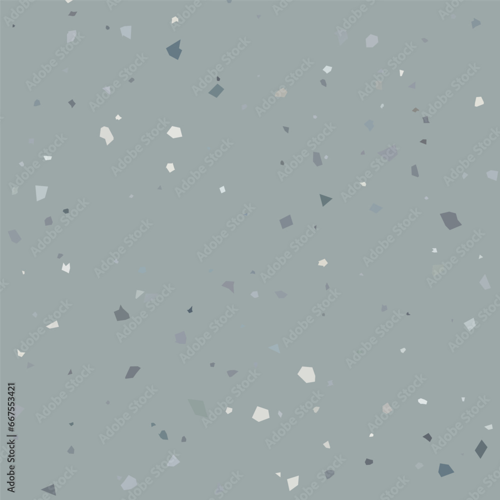 Aufkleber terrazzo flooring textured surface modern abstract pattern. vector seamless abstract repeat with chi