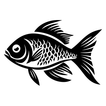 recommend clip art: Logo Vector Illustration of Bluegill Fish in Trendy Flat Isolated on White Background.
                    
                    