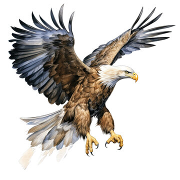 american eagle flying cilp-art