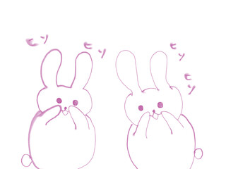 ヒソヒソウサギさん