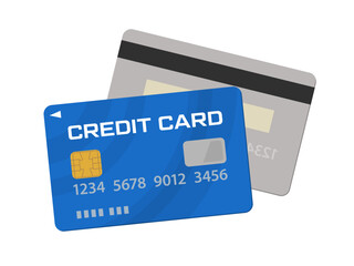 クレジットカードのイラスト_ベクターイラスト