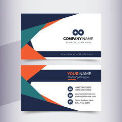 Contemporary Corporate Art card design