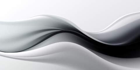 White and black abstract wave background