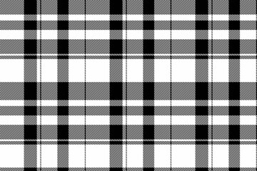 Tartan seamless fabric of texture pattern vector with a plaid textile check background.