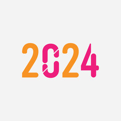 2024 HAPPY NEW YEAR,2024 LOGO