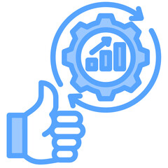 Advantage Blue Icon