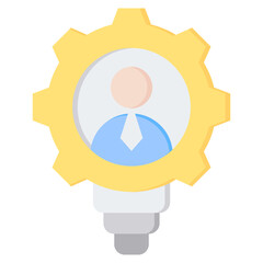Entrepreneur Flat Icon