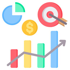 Metrics Flat Icon