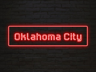 Oklahoma City のネオン文字