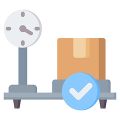 Large Scale Flat Icon