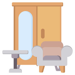 Furniture Flat Icon