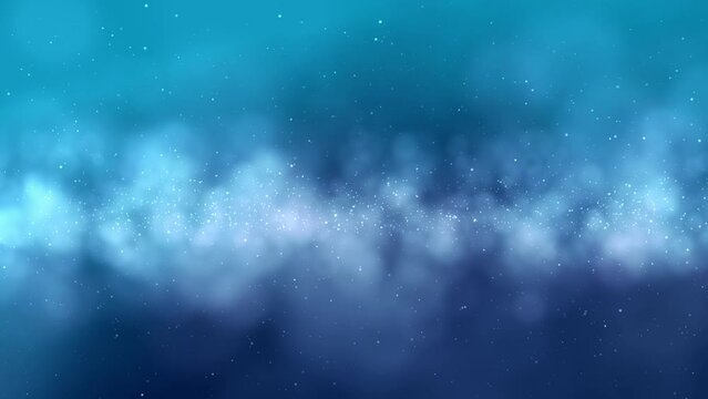 Abstract Luxurious particle bokeh glittering light floating defocused video background.