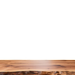 Naklejka premium empty table isolated
