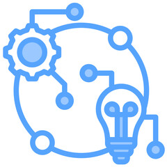 Technique Blue Icon