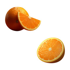 Fresh orange fruit