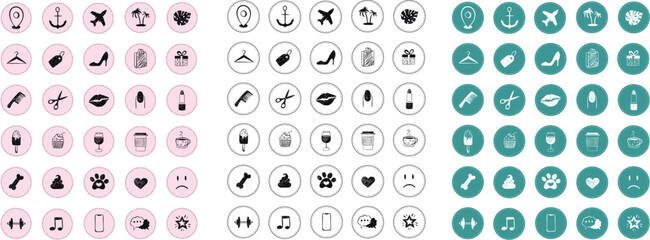 business icons set
